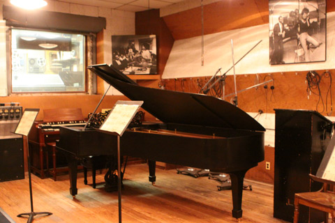 Studio A, Motown Museum (janela do Control Room ao fundo)