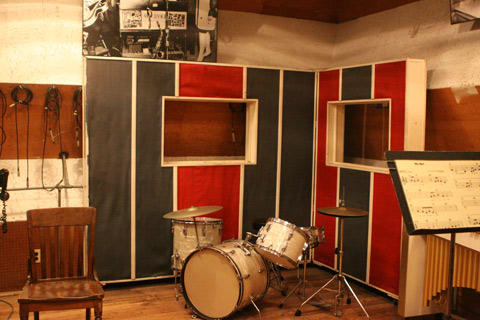 Studio A, que era a garagem da casa, Motown Museum, Detroit