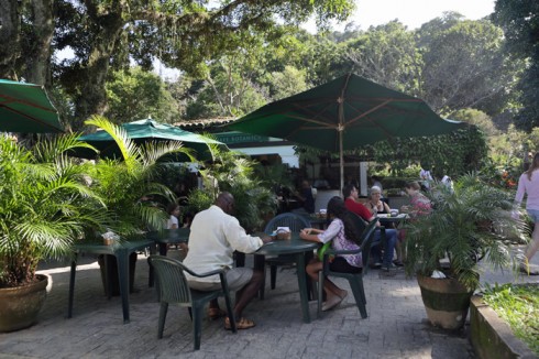 O Café Botânica, que é o "restaurante" deixou a desejar