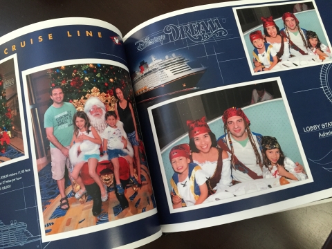 Nosso photobook do Disney Dream