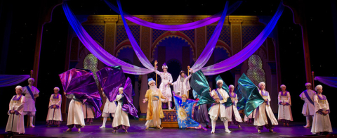 Aladdin no Walt Disney Theater (foto de divulgação - não pode fotografar no teatro)