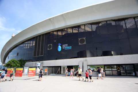 A entrada do Biodôme de Montréal