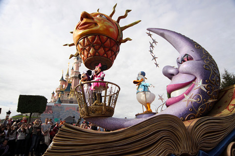 Desfile na Disneyland Paris em 2011