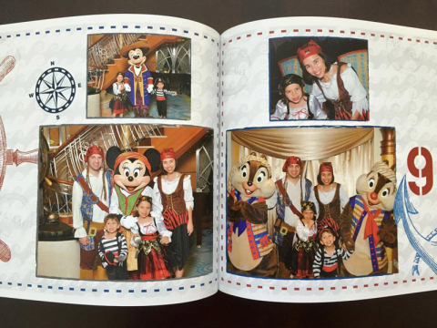 Nosso photobook do Disney Magic
