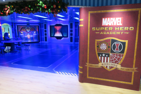 Academia Marvel no Disney Wonder reimaginado