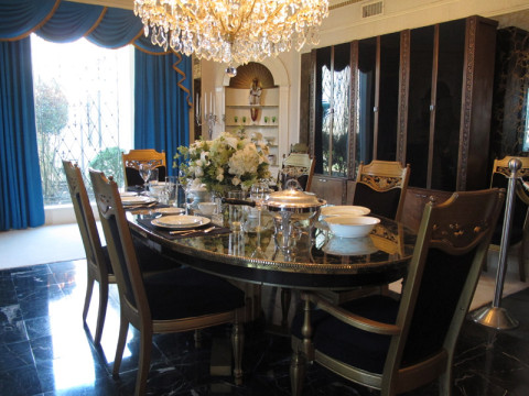 Sala de jantar em Graceland