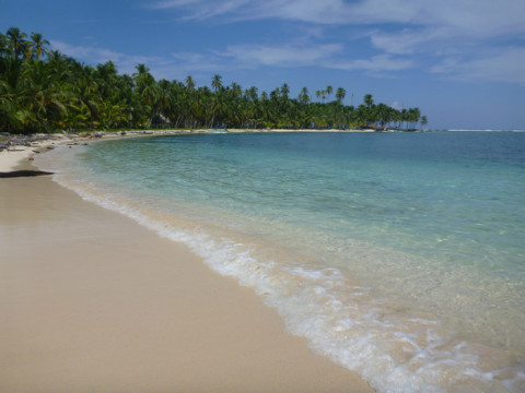Ilha Iguana, uma das mais de 300 ilhas de San Blás, adoramos
