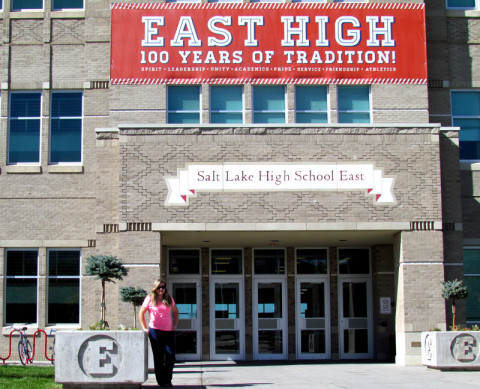 Salt Lake High School East, onde foi filmado High School Musical da Disney