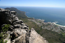 Vista da Table Mountain