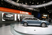 O carro conceito Allroad quattro Audi, um crossover