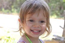 Curtindo música ao vivo no Salt Lick esperando o churrasco texano