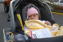 Primeira ida ao supermercado