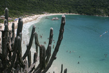 Praia do Forno, em Arraial do Cabo