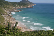 Praia Brava, em Arraial do Cabo