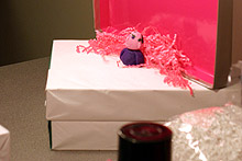 Esse aí foi o set que improvisamos para tirar as fotos individuais dos bonequinhos.