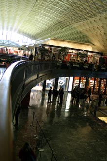 A parte shopping center da Union Station, tudo com muito charme.