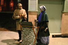 Nas ruas, sempre alguém cantando