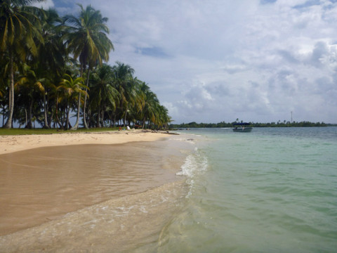 Mais uma praia linda pra coleção de San Blás