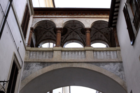 Detalhes da arquitetura de Spoleto