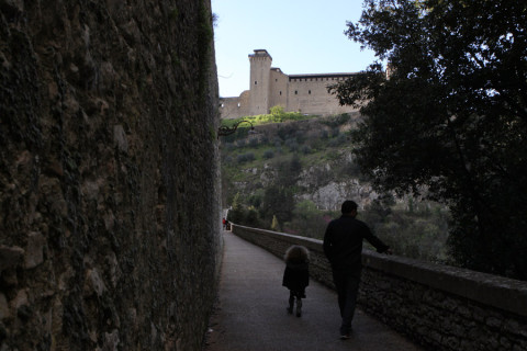 Claro que a gente foi atravessar a ponte