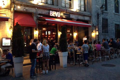 Pizzaria Bevo em Vieux Montréal