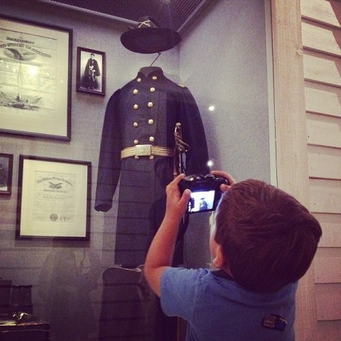 Eric fotografando no National Cowboy Museum