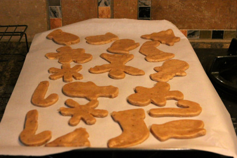 Cookies prontos para ir ao forno
