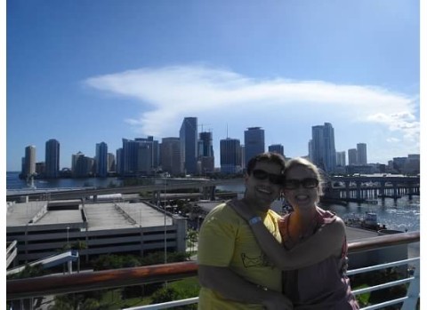morar em Miami: Michele e o marido 