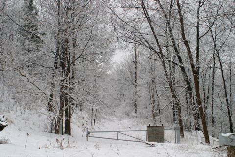 Muita neve no Natal de 2005 em Michigan