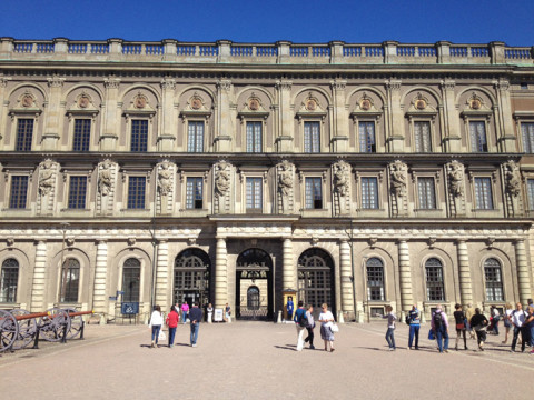 Palácio Real em Estocolmo