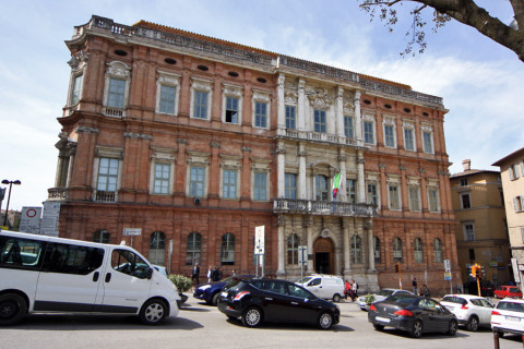 O Palazzo Gallengo é um dos prédios da Universidade para Estrangeiros