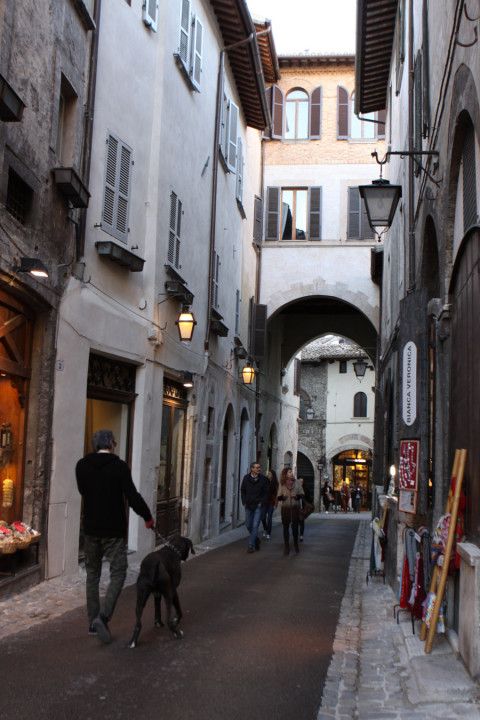 Caminhando por Spoleto