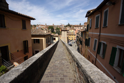 Via do Aqueduto em Perugia