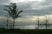 Chicago fica à beira do Lago Michigan, o maior dos Grandes Lagos
