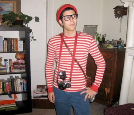 Fantasia de Wally, dos livros infantis Onde está Wally