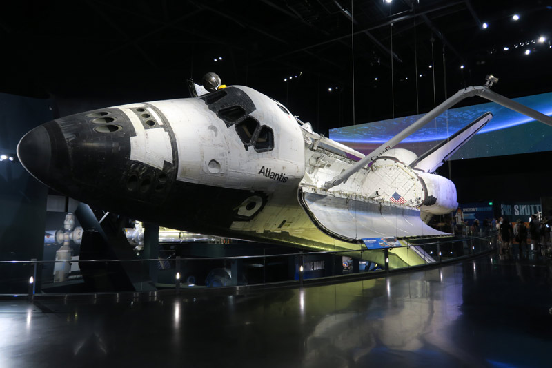 Cara a cara com o Space Shuttle Atlantis