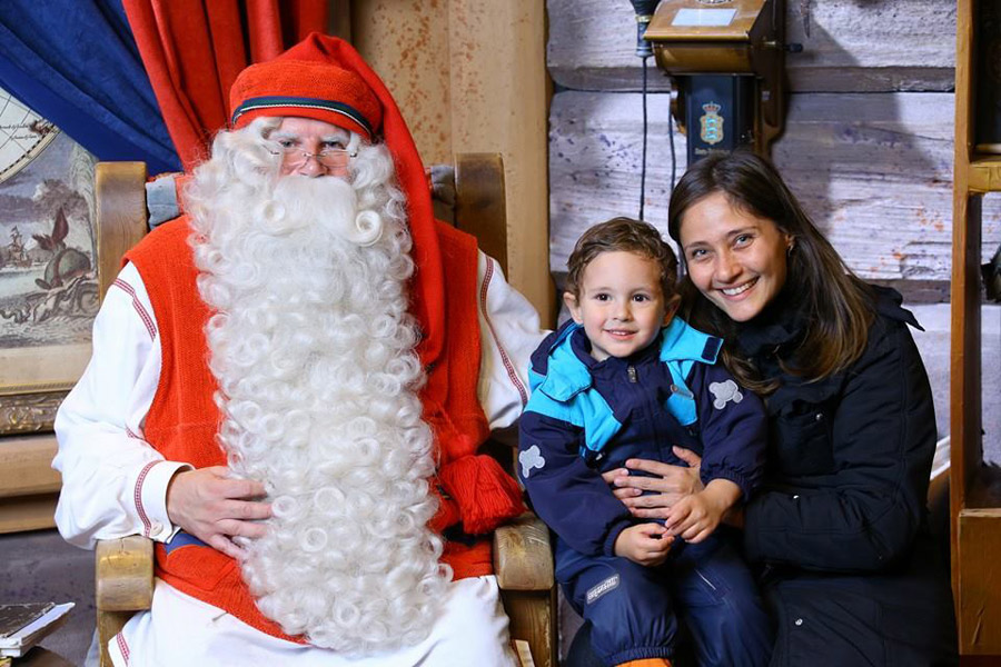 Finlândia com crianças: visitando o Papai Noel em Rovaniemi